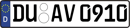 DU-AV0910