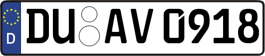 DU-AV0918