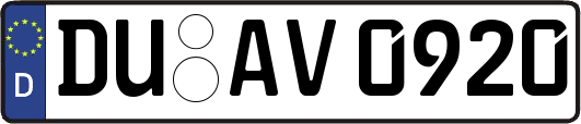 DU-AV0920