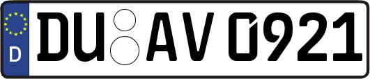 DU-AV0921