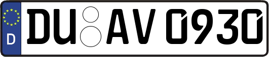 DU-AV0930
