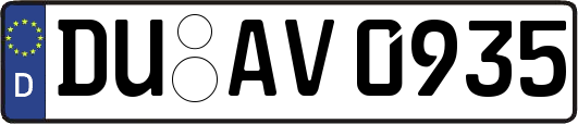 DU-AV0935