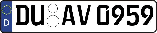 DU-AV0959