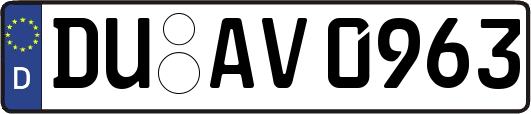 DU-AV0963