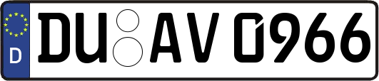 DU-AV0966