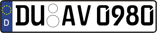 DU-AV0980
