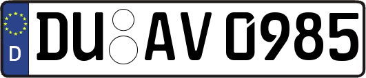 DU-AV0985