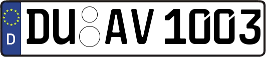 DU-AV1003