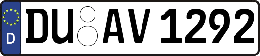 DU-AV1292