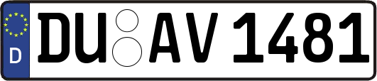 DU-AV1481