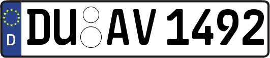 DU-AV1492