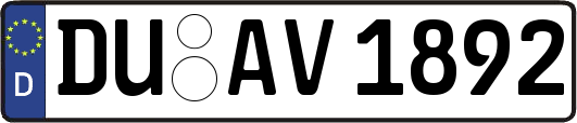 DU-AV1892