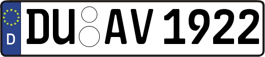 DU-AV1922