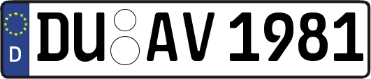 DU-AV1981