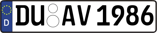 DU-AV1986