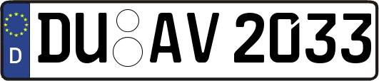 DU-AV2033