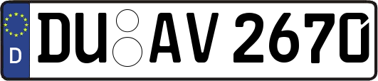 DU-AV2670