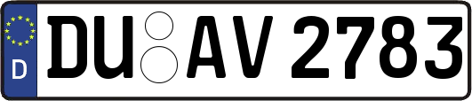 DU-AV2783
