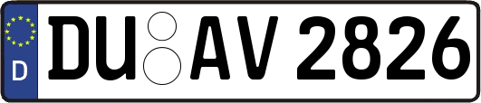 DU-AV2826