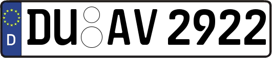 DU-AV2922