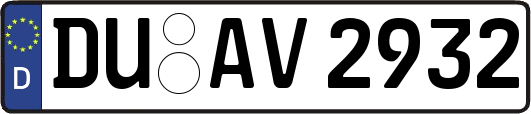 DU-AV2932