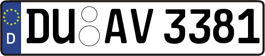 DU-AV3381