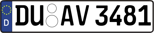 DU-AV3481