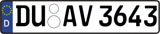 DU-AV3643