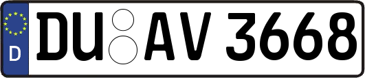 DU-AV3668