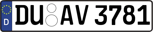 DU-AV3781