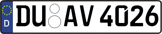 DU-AV4026