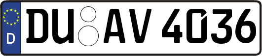 DU-AV4036