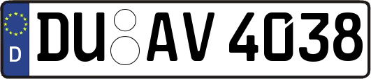 DU-AV4038