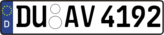 DU-AV4192