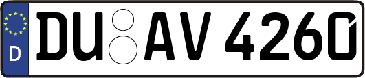 DU-AV4260