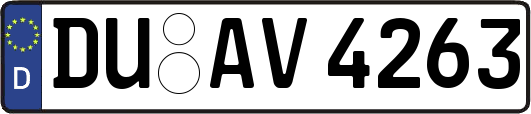 DU-AV4263