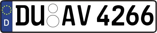DU-AV4266