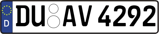 DU-AV4292