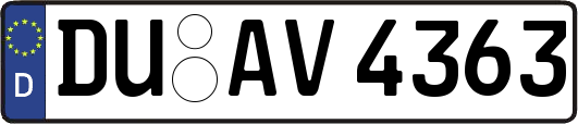 DU-AV4363
