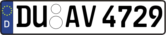 DU-AV4729