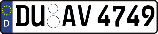 DU-AV4749