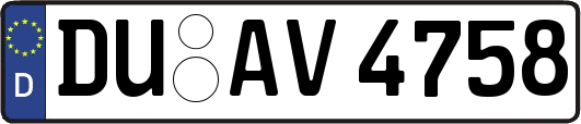 DU-AV4758
