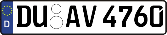 DU-AV4760