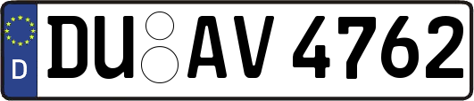 DU-AV4762