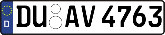 DU-AV4763