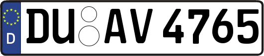DU-AV4765