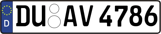 DU-AV4786