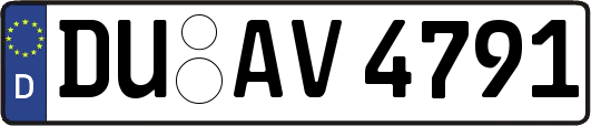 DU-AV4791