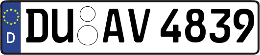 DU-AV4839