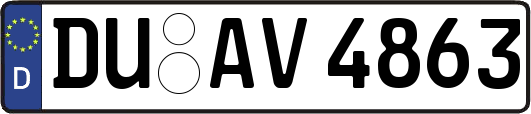 DU-AV4863